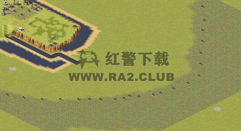 红警地图 1V7虐电