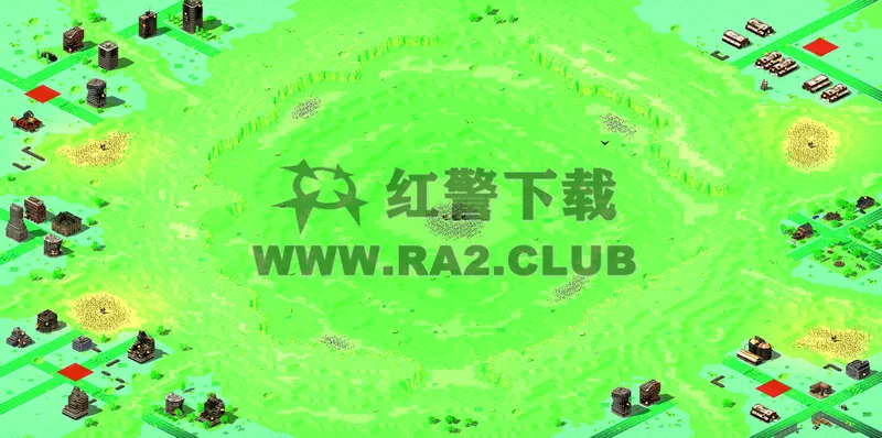 红警地图 巨污水坑