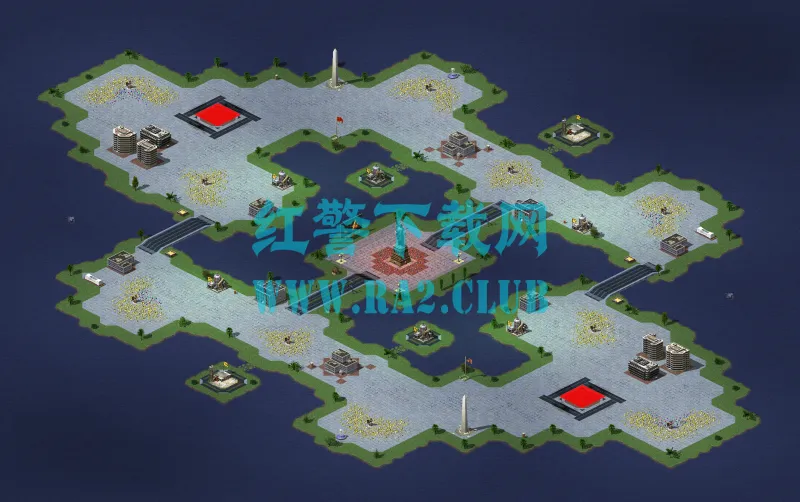 红警全能王地图 鹤嘴锄