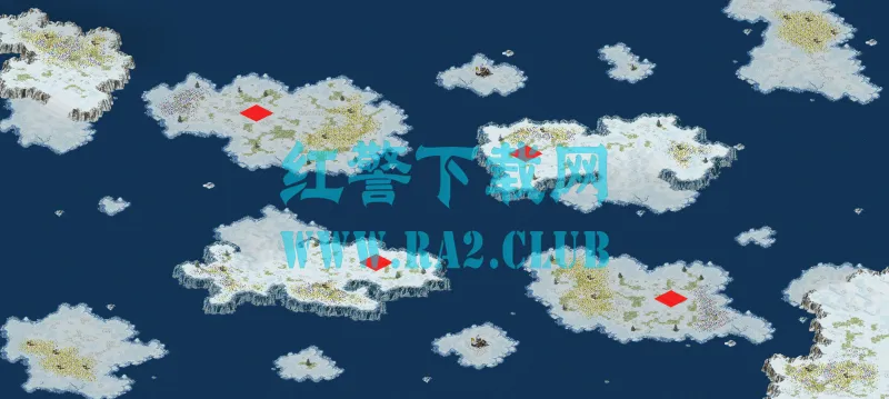 红警全能王地图 阿留申群岛