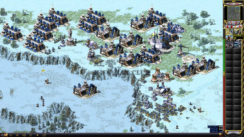 共和国之辉 尤里的复仇版 冰天雪地地图